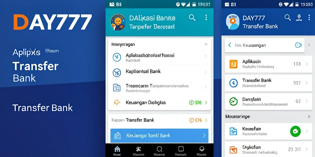 Antarmuka pengguna DAY777 yang ramah dan mudah digunakan.